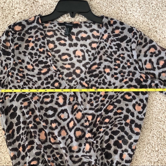 SOLD/Leopard Print Body Suit - Picture 4 of 7